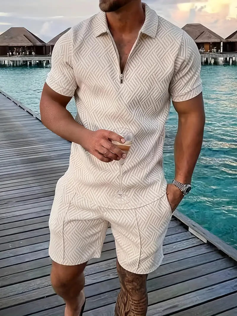 2-Piece Men’s Casual Summer Outfit